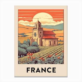 Vintage Travel Poster France 9 Canvas Print