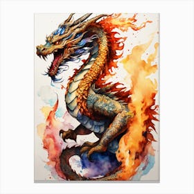 Dragon Painting Canvas Print