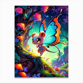 Fairy Mouse Canvas Print