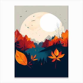 Autumn Landscape 10 Canvas Print