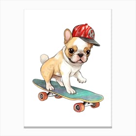 Prints, posters, nursery and kids rooms. Fun dog, music, sports, skateboard, add fun and decorate the place.39 Canvas Print