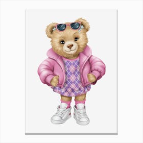 Teddy Bear 3 Canvas Print