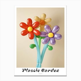 Dreamy Inflatable Flowers Poster Cineraria 1 Canvas Print