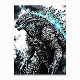 Godzilla 10 Canvas Print
