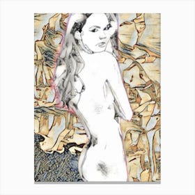 Nude Woman 20 Canvas Print