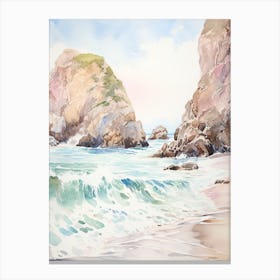 Pfeiffer Beach, Big Sur California Usa 4 Canvas Print