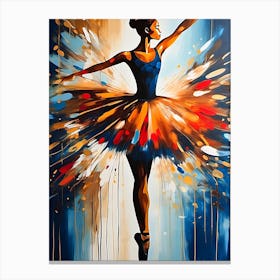 Firecracker Ballerina Canvas Print