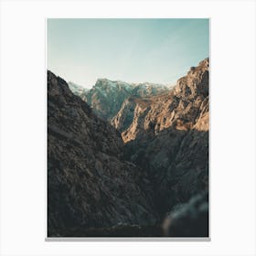 Landscape In The Mountains Canvas Print
