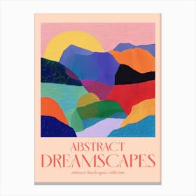 Abstract Dreamscapes Landscape Collection 33 Canvas Print