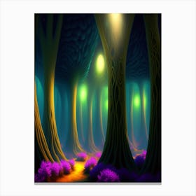 Fantasy Forest Canvas Print