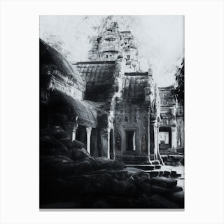 Ruins Of Ta Prohm Cambodia Canvas Print