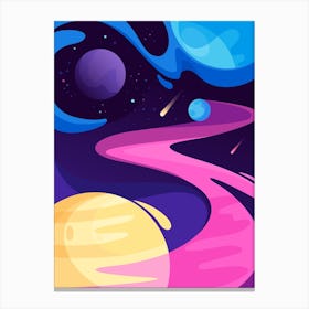 Outer Space 4 Canvas Print