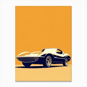 Car Illustration 4 Canvas Print