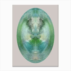 Cosmic Ascension Green 2 Canvas Print