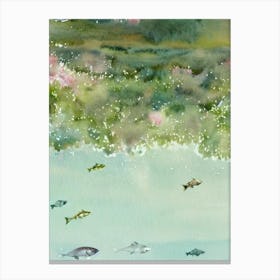 Northern Krill II Storybook Watercolour Canvas Print