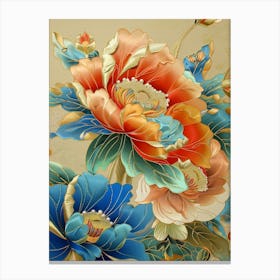 Chinese Flower Painting 34 Canvas Print