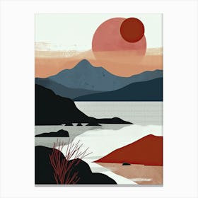 Scotland Sunset Canvas Print