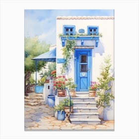 Blue Door 1 Canvas Print