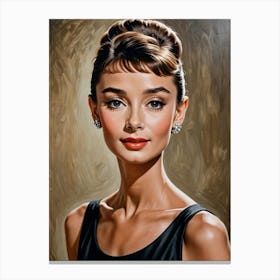 Audrey Hepburn 1 Canvas Print