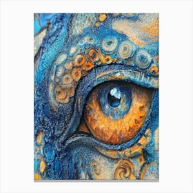 Octopus Eye Canvas Print