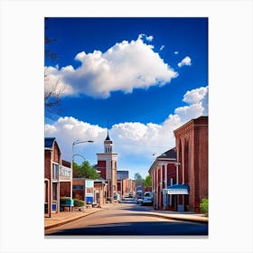 Fayetteville  Photography Canvas Print