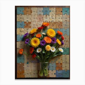 Jigsaw Puzzle Canvas Print