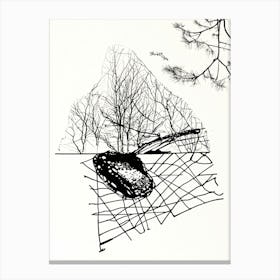 Bird In A Tree Canvas Print