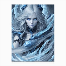 Ice Queen 2 Canvas Print