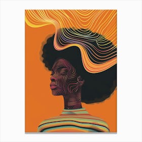 Afrofuturism 64 Canvas Print