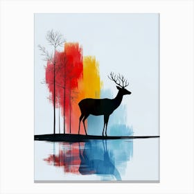 Deer Canvas Art Toile