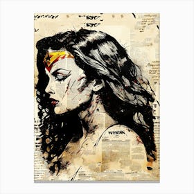 Wonder Woman Canvas Print