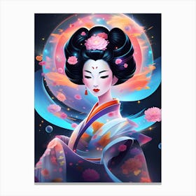 Geisha 6 Canvas Print