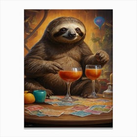 Sloth Canvas Print