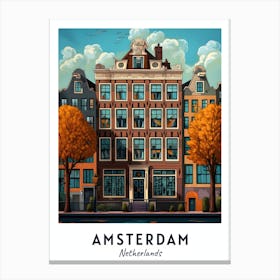 Amsterdam Netherlands City Travel 1 Canvas Print