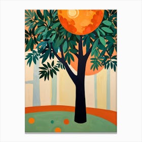 Orange Tree 1 Canvas Print