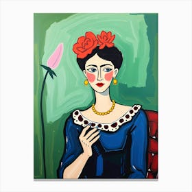 Frida Kahlo 3 Canvas Print