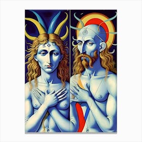 Ethereal Dualism Canvas Print