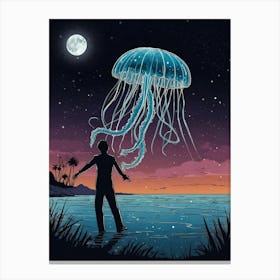 Jellyfish Canvas Print 2 Canvas Print