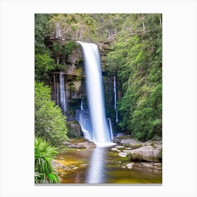 Garrawilla National Park Waterfall, Australia Majestic, Beautiful & Classic (3) Canvas Print