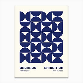 Bauhaus Exhibition pattern print Lienzo