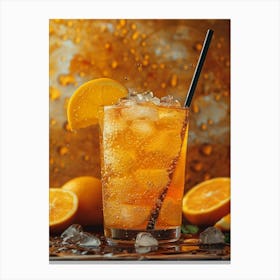 Orange Juice Cocktail 2 Canvas Print