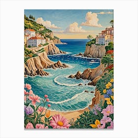 Tropical Bay Canvas Print