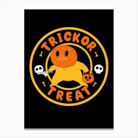 Trick Or Treat Canvas Print