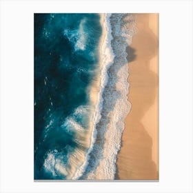 Sand And Sea 1 Canvas Print