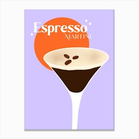 Espresso Martini Canvas Print