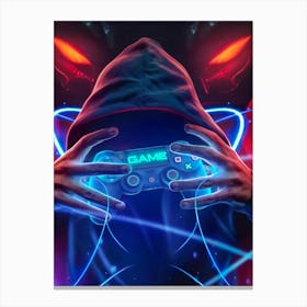 Game Controller Canvas Print