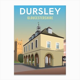 Dursley Market Hall Canvas Print