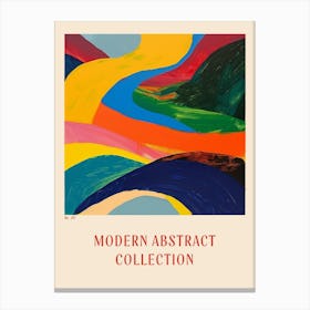 Modern Abstract Collection Poster 30 Canvas Print