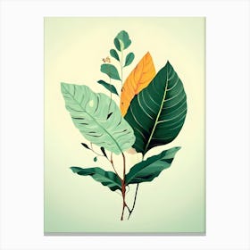 Leaves Of Nature Canvas Print