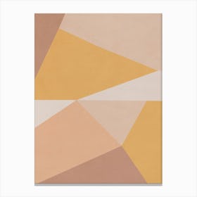 Geometric Triangles - SR02 Canvas Print